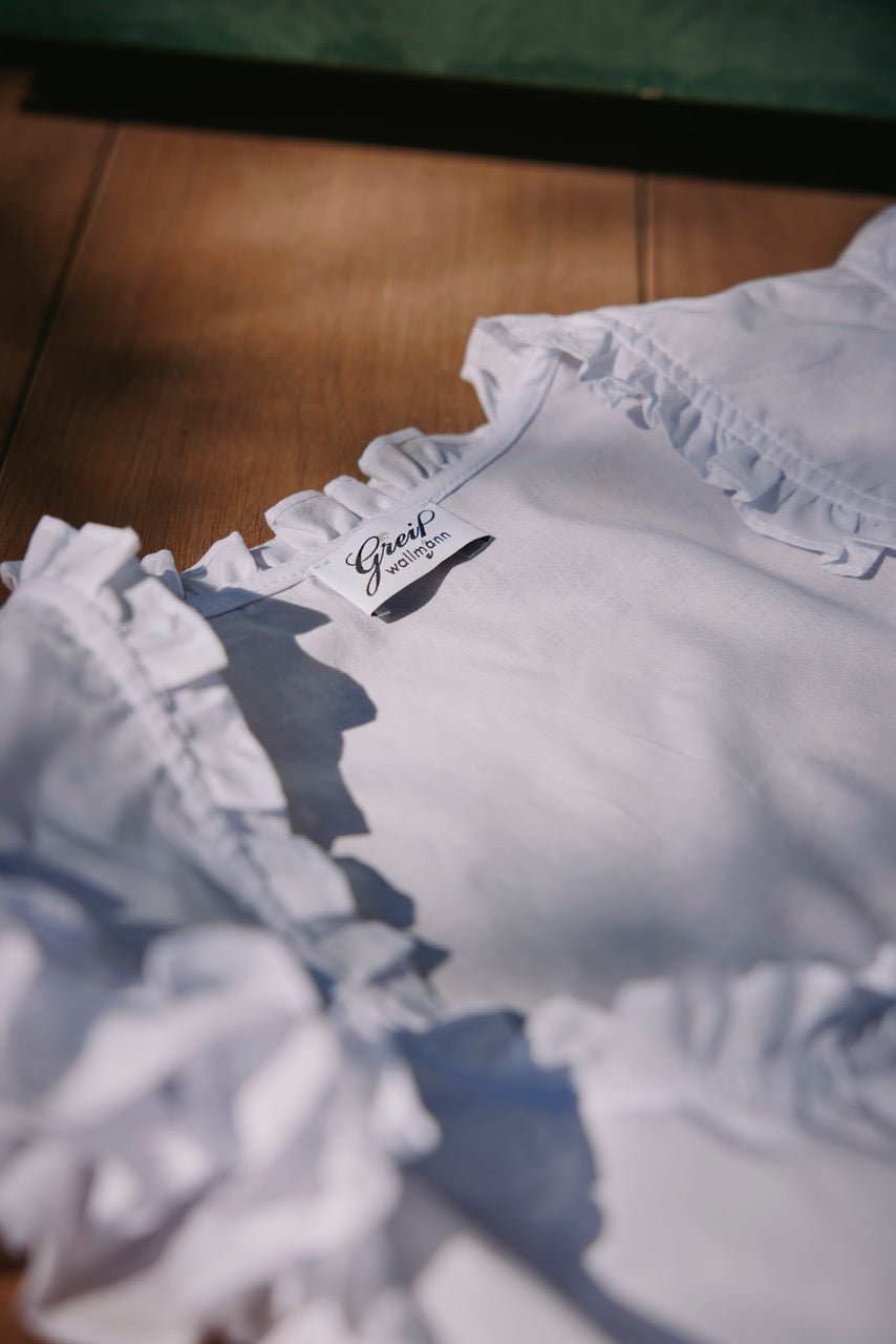 Dirndlbluse Tilda, weiß
