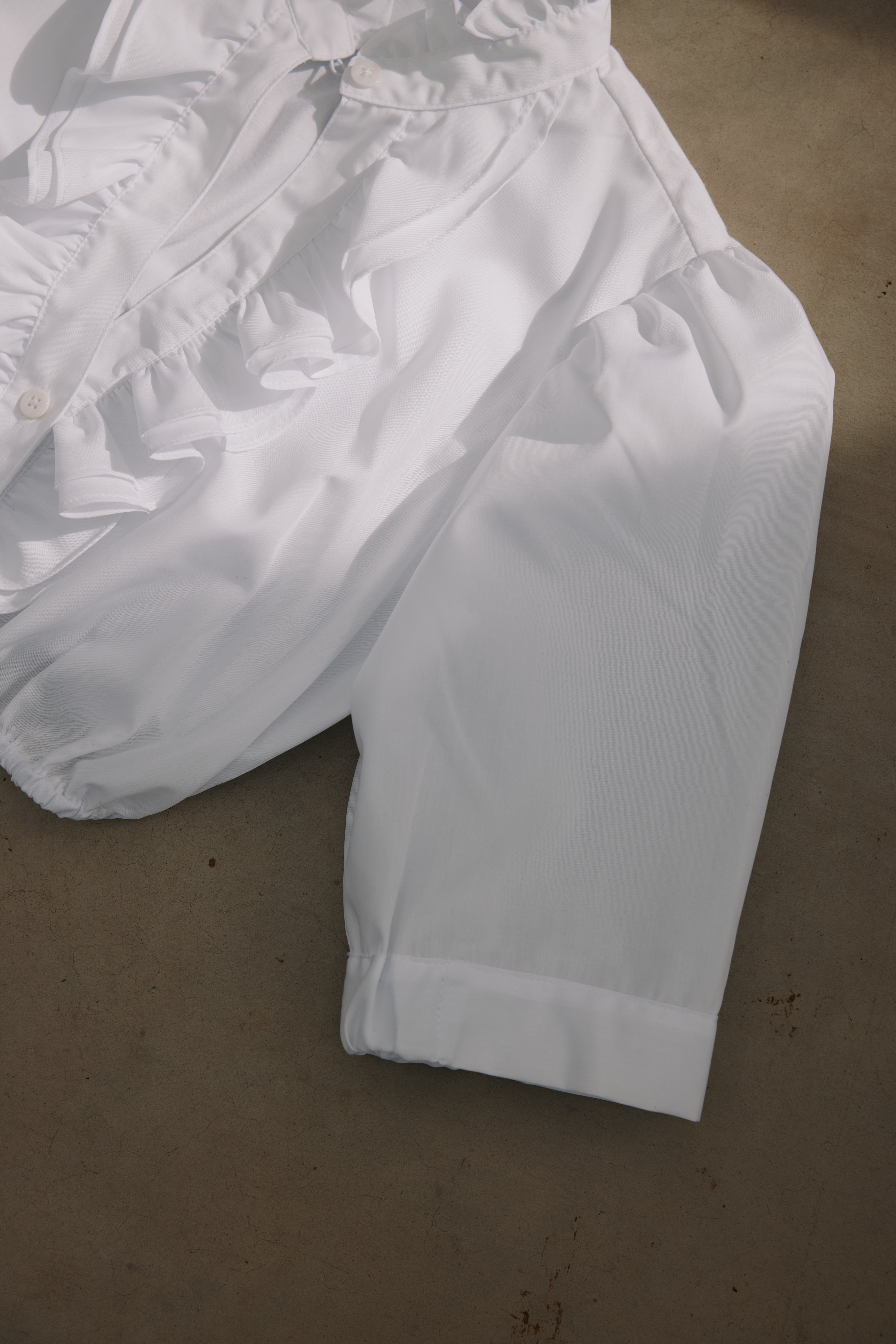 Dirndlbluse Tamara, weiß