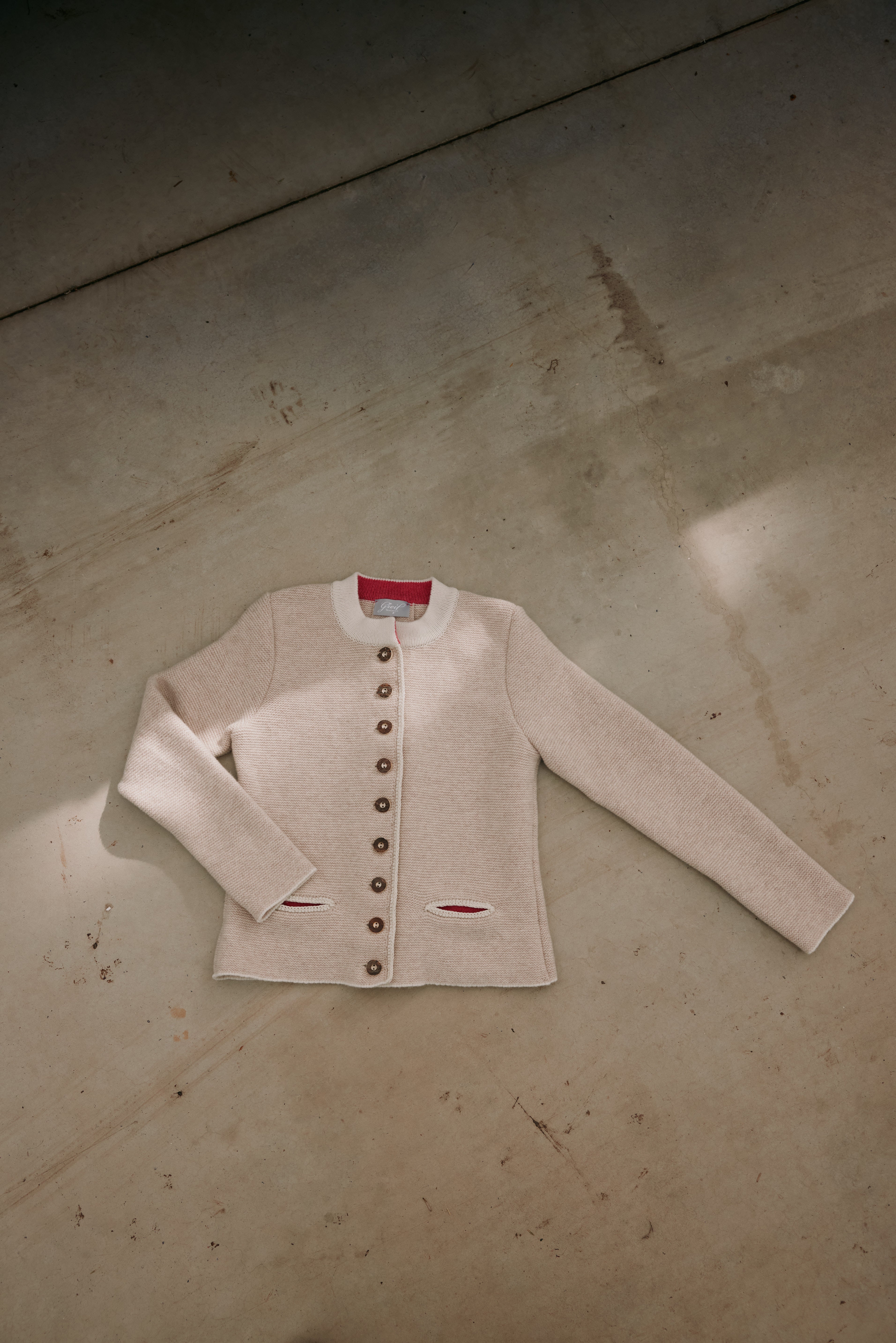 Strickjacke Otti, champagner