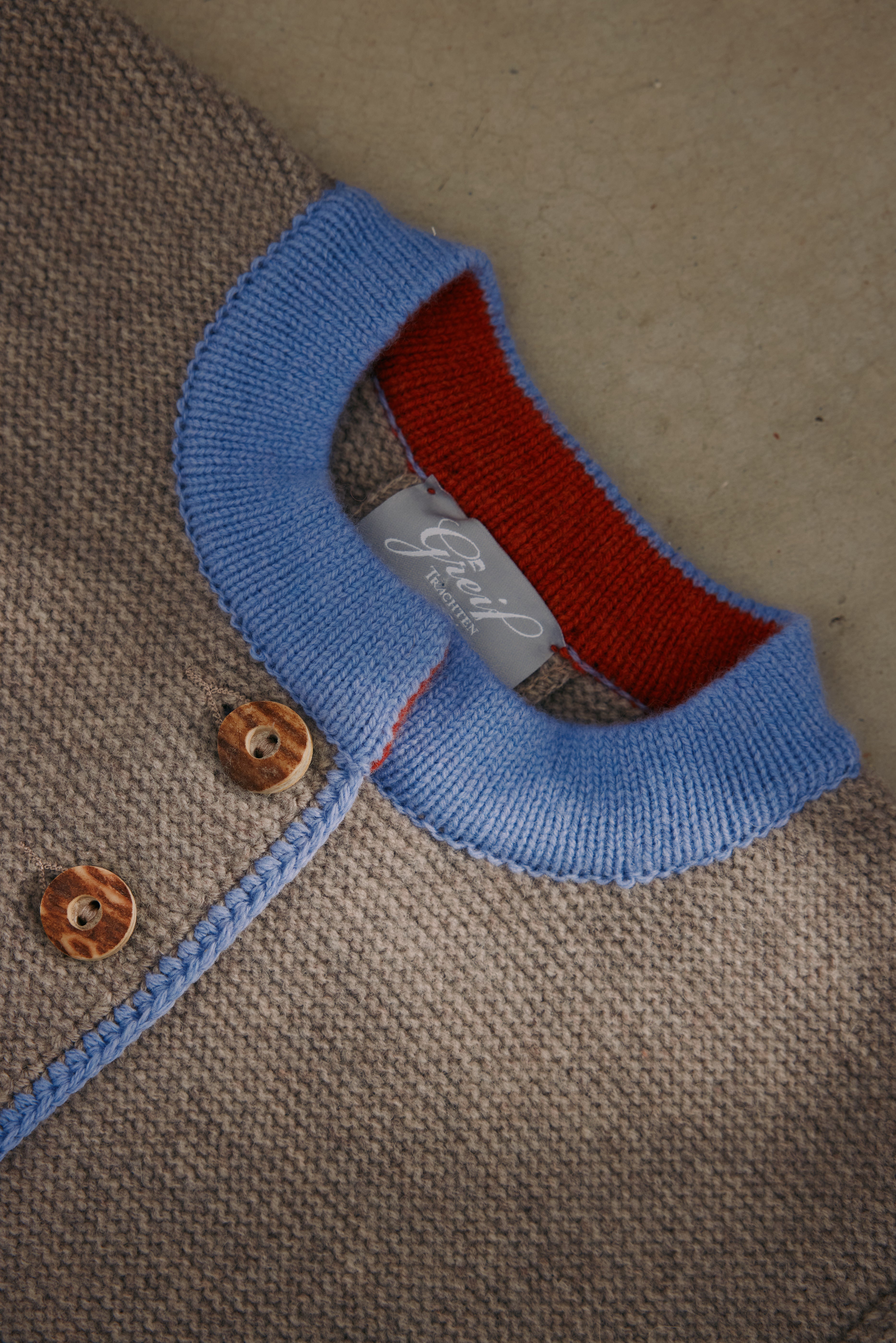 Strickjacke Otti, lehm