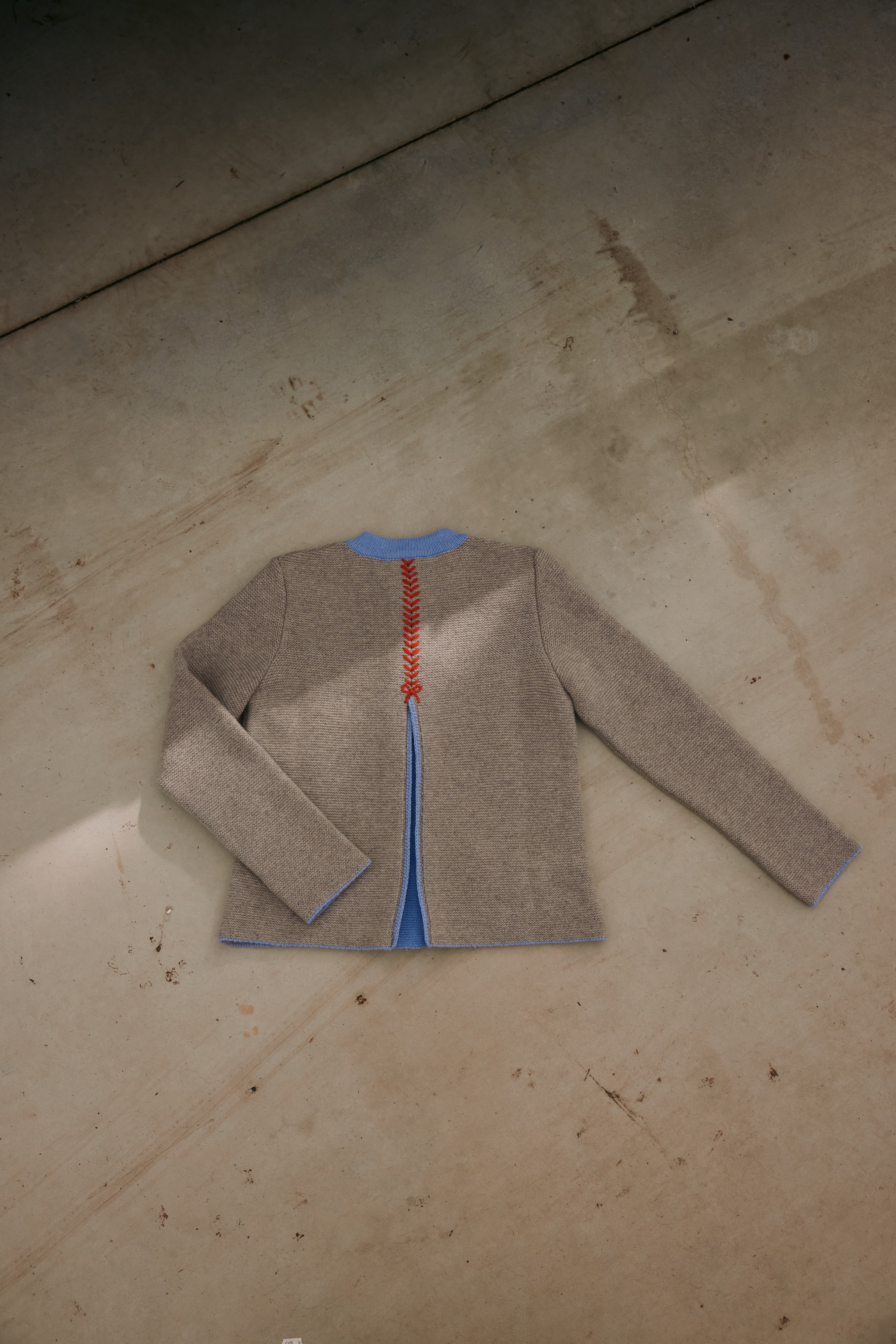 Strickjacke Otti, lehm