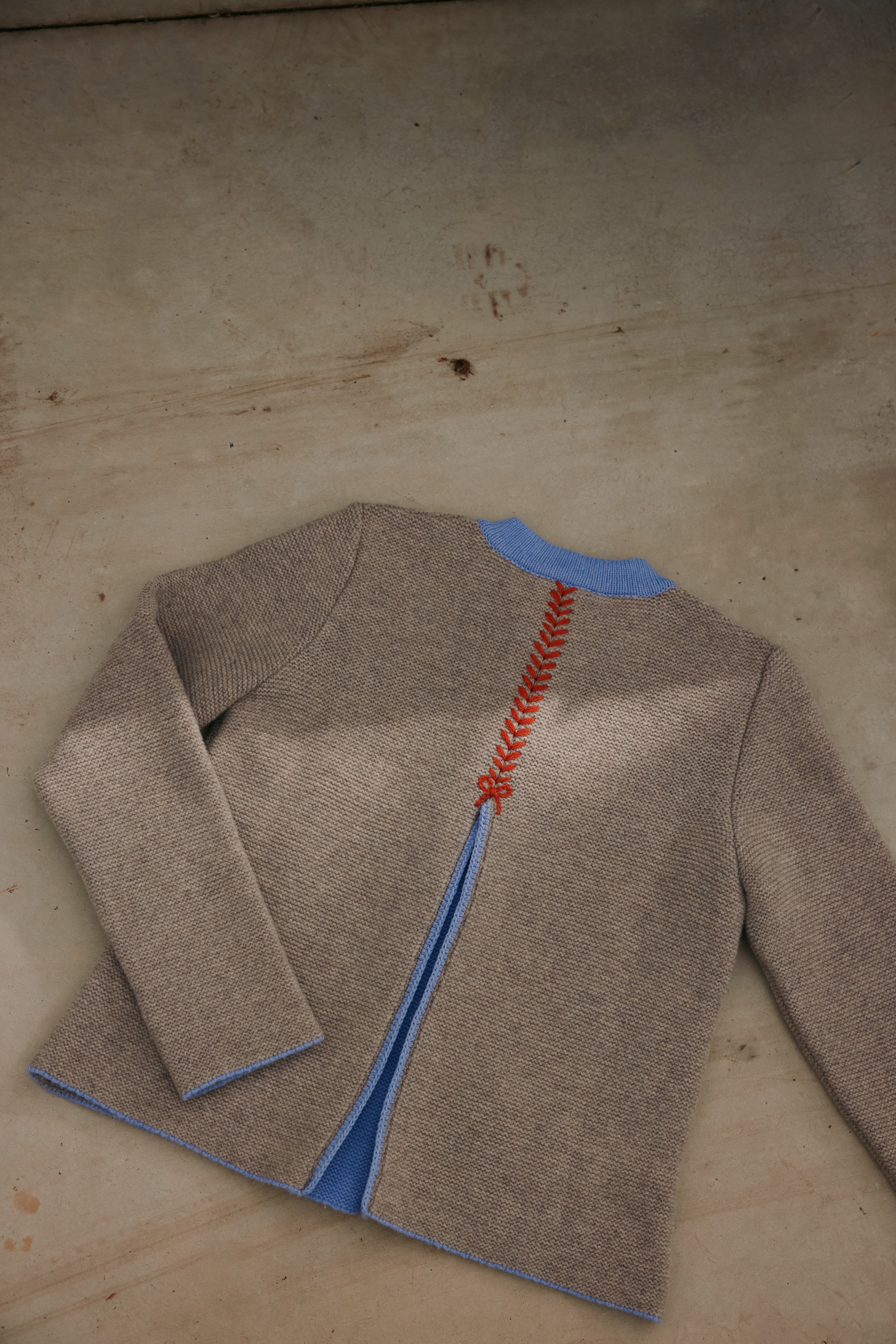 Strickjacke Otti, lehm