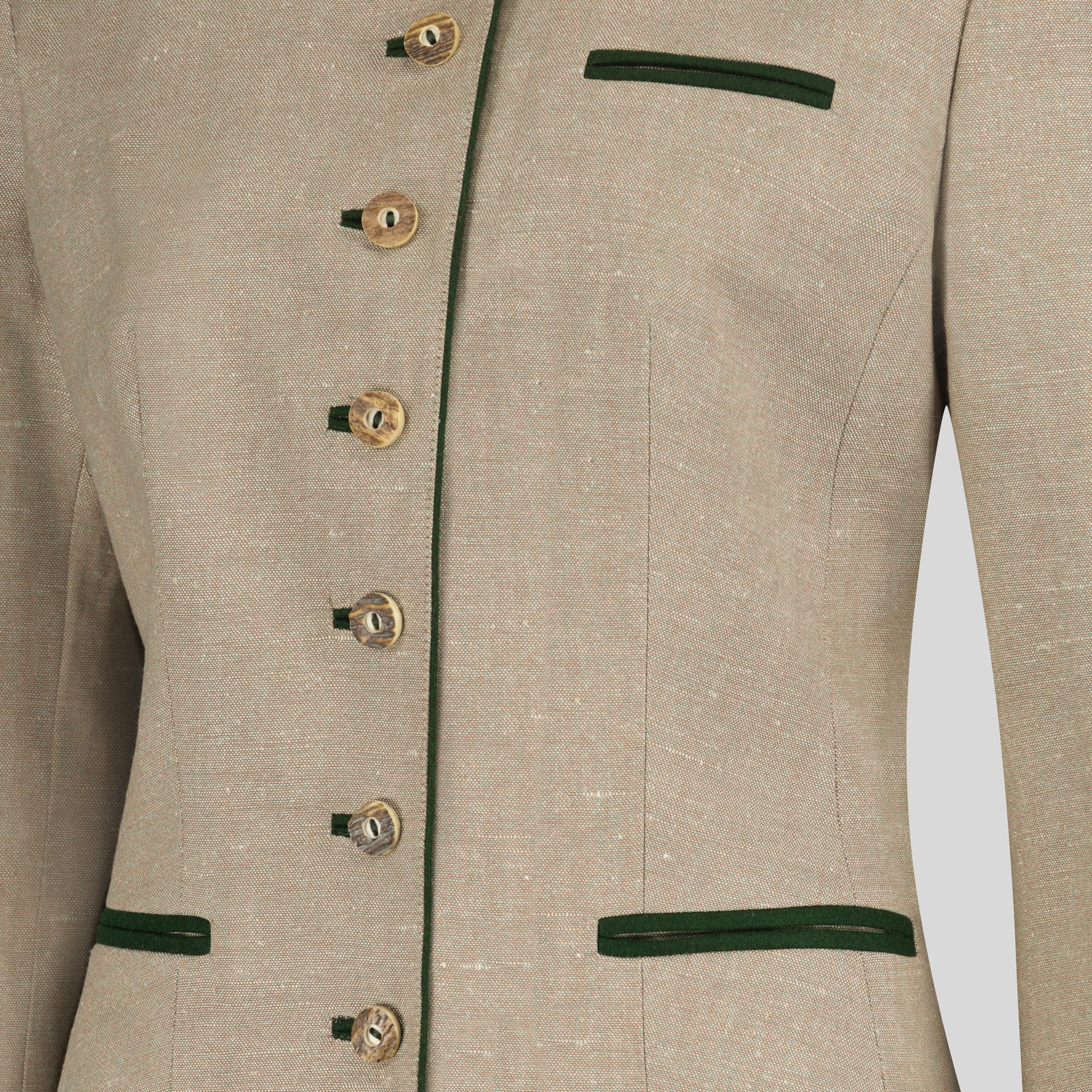 Schilfleinenjacke Luzia