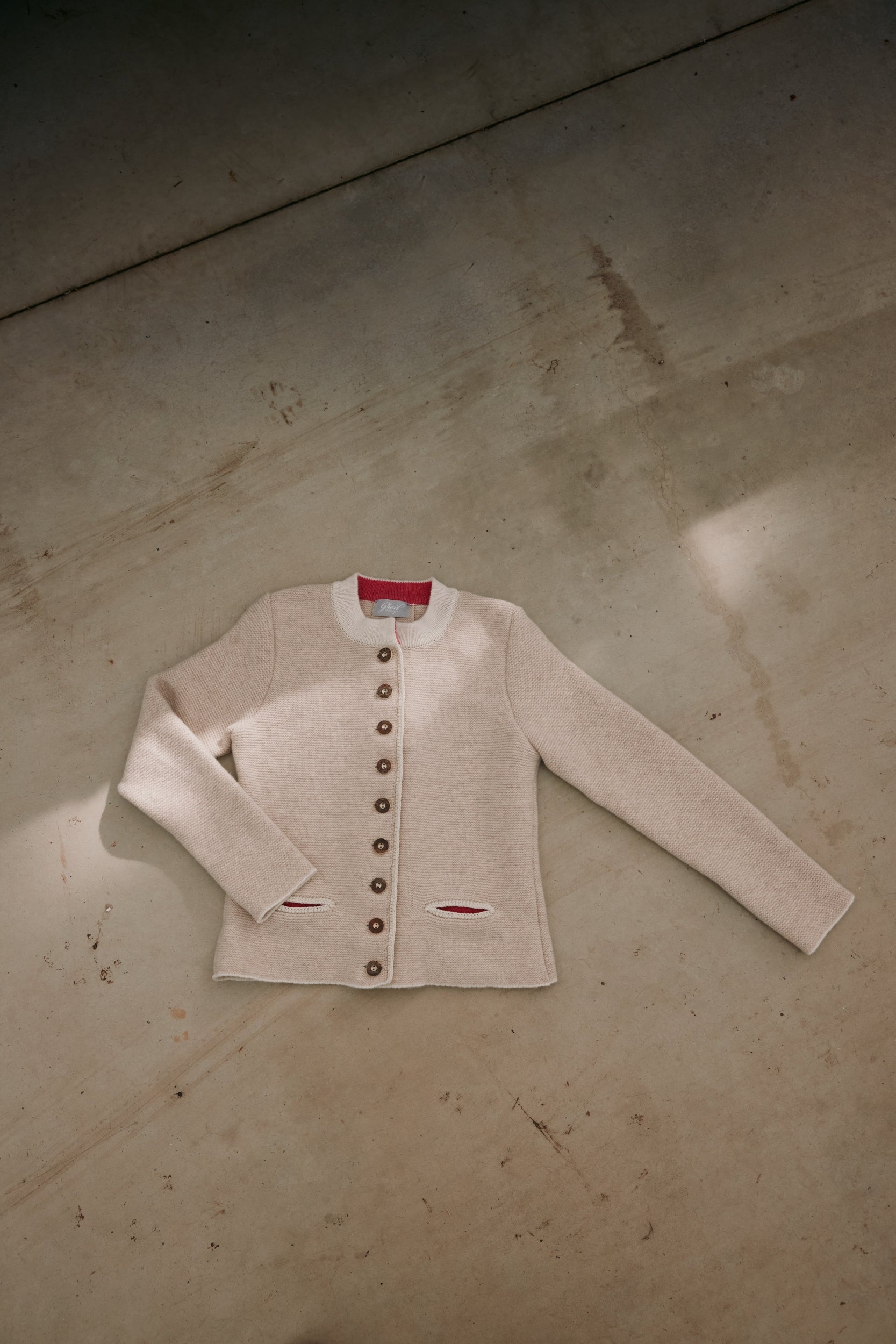 Strickjacke Otti champagner Bild 1
