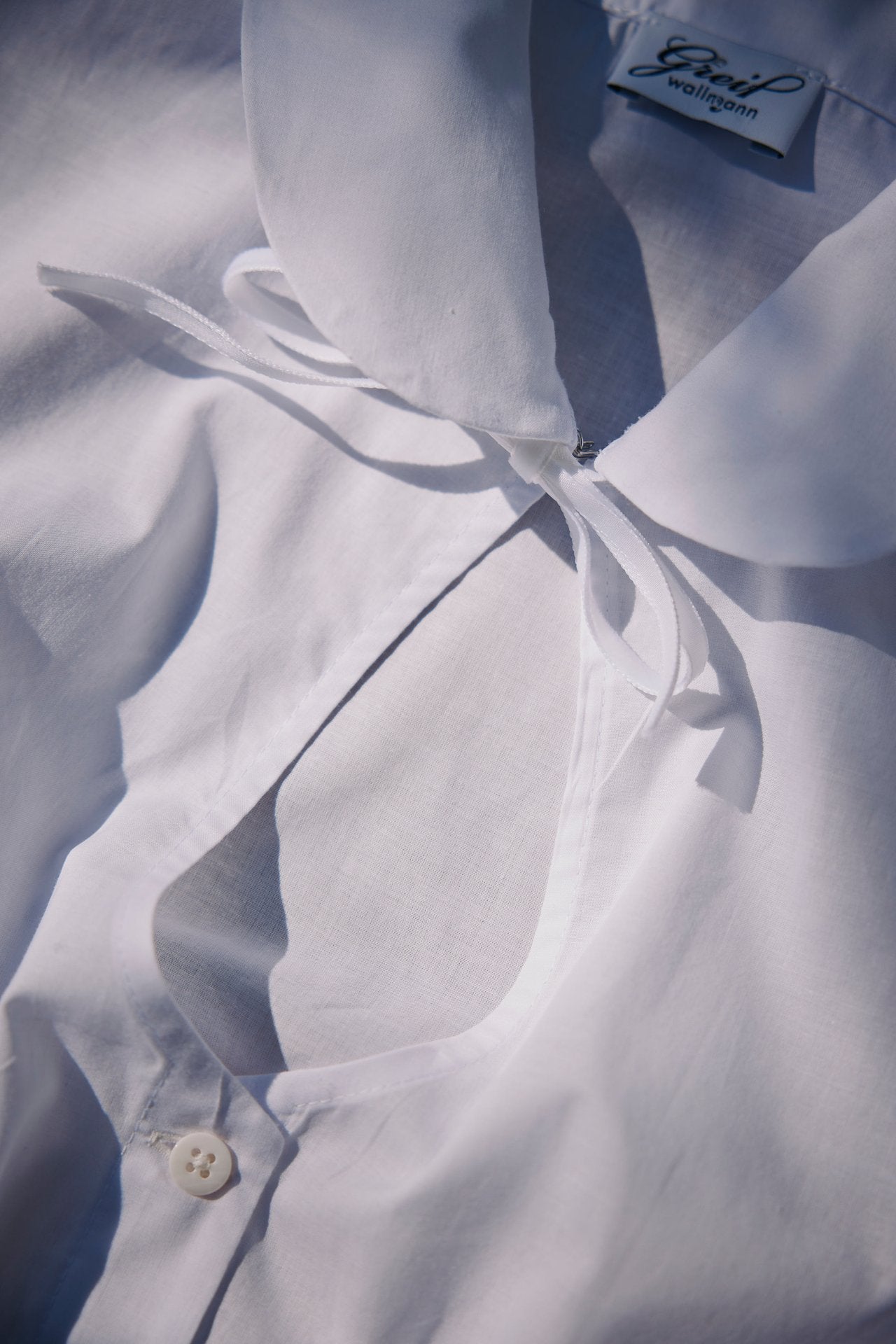 Dirndlbluse Thesi, weiß