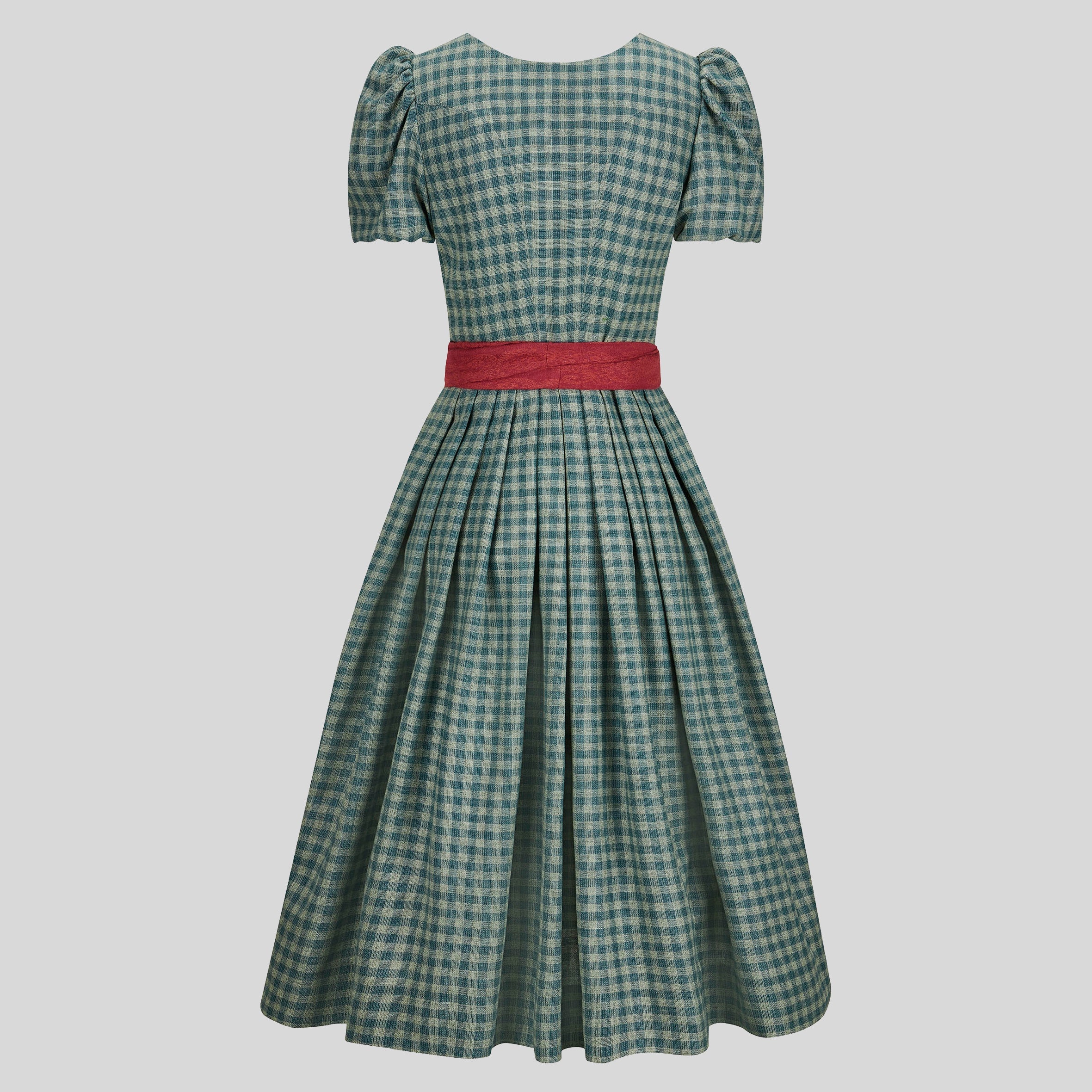 Dirndl Laura blau kariert Bild 2