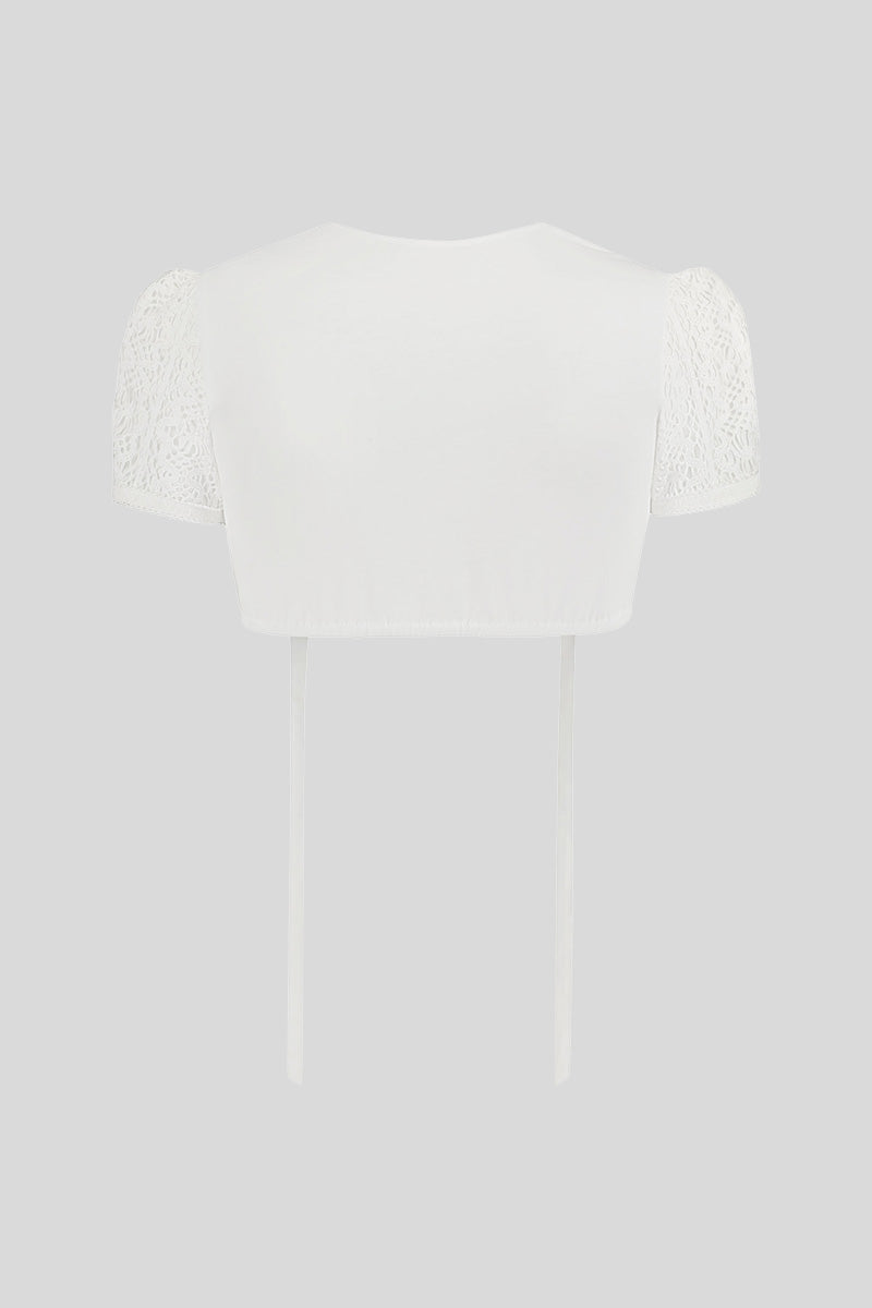 Dirndlbluse Lisbeth weiß Bild 2