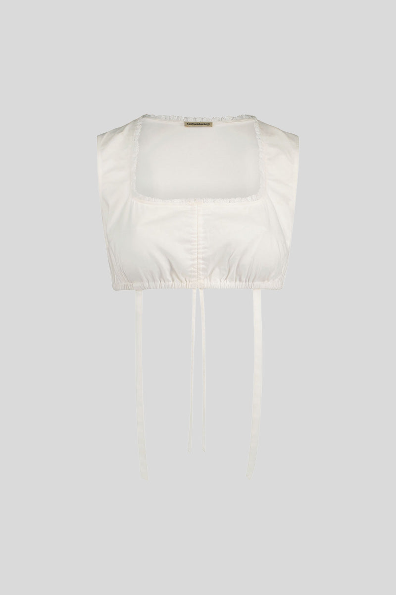 Dirndlbluse Maresa weiß Bild 1