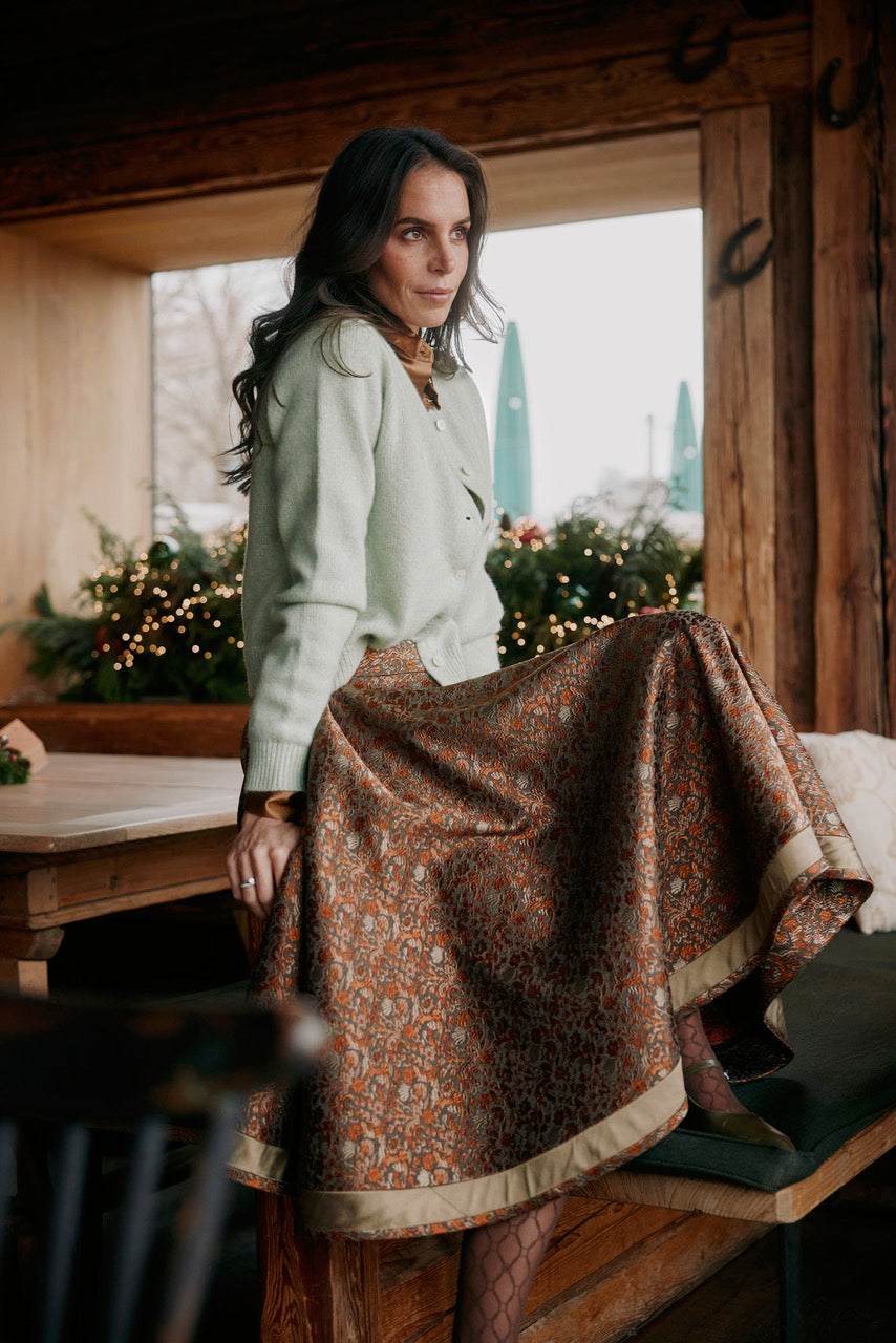 Rock Spitzingsee mit Seidenschürze, mud/gold/olive