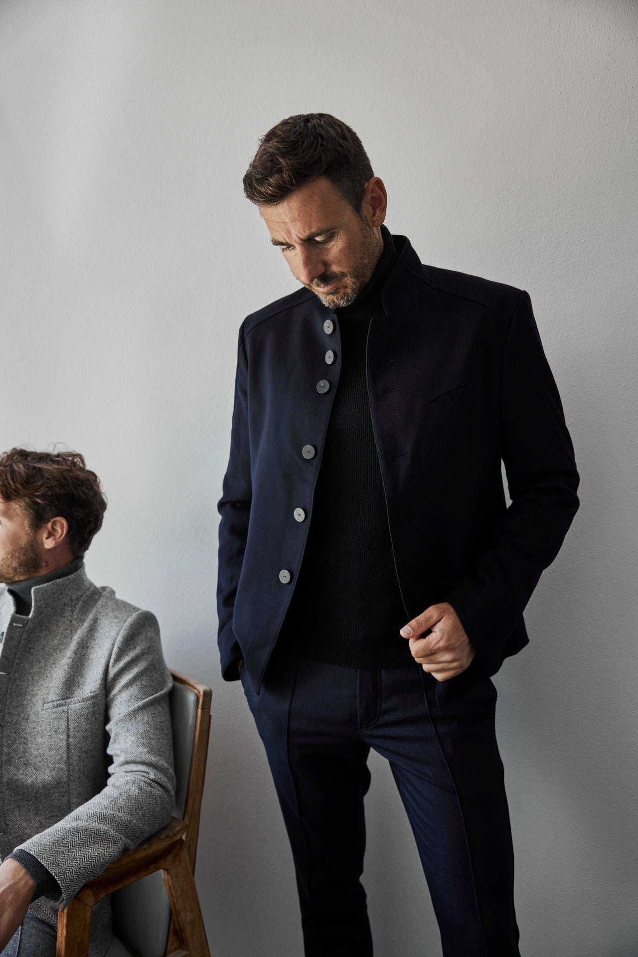 Janker Valentin navy Bild 4