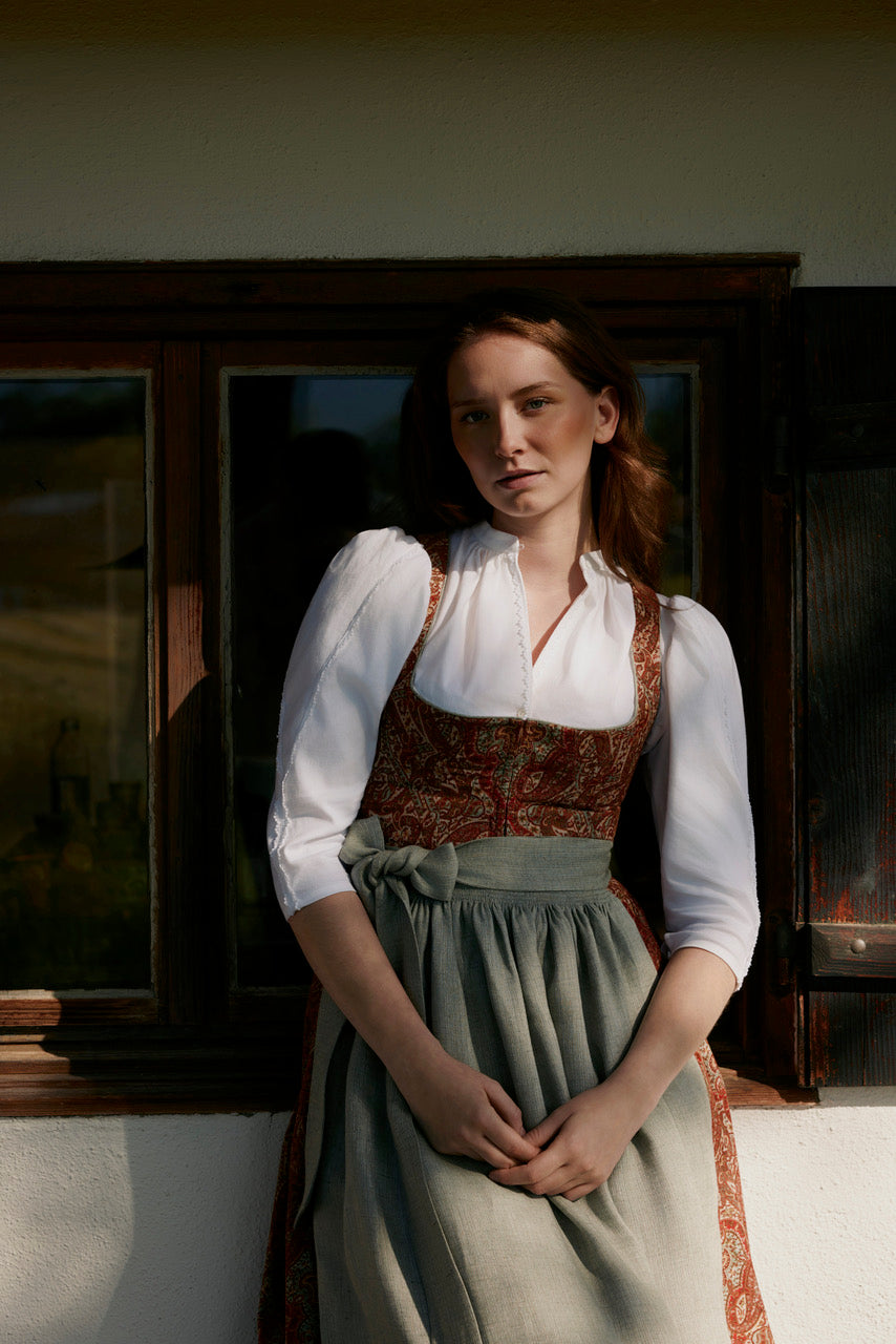 Cord-Dirndl Lilo bunt gemustert Bild 5