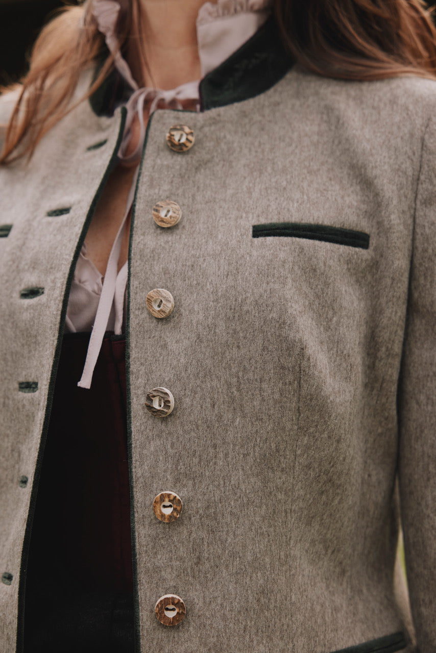 Lodenjacke Lily sand Bild 3