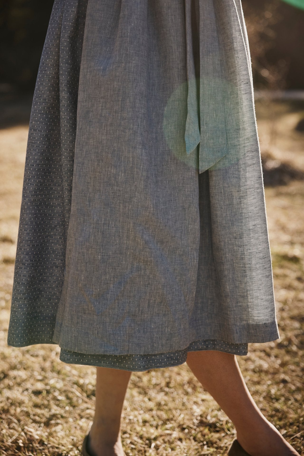 Dirndl Carlotta, grün/blau