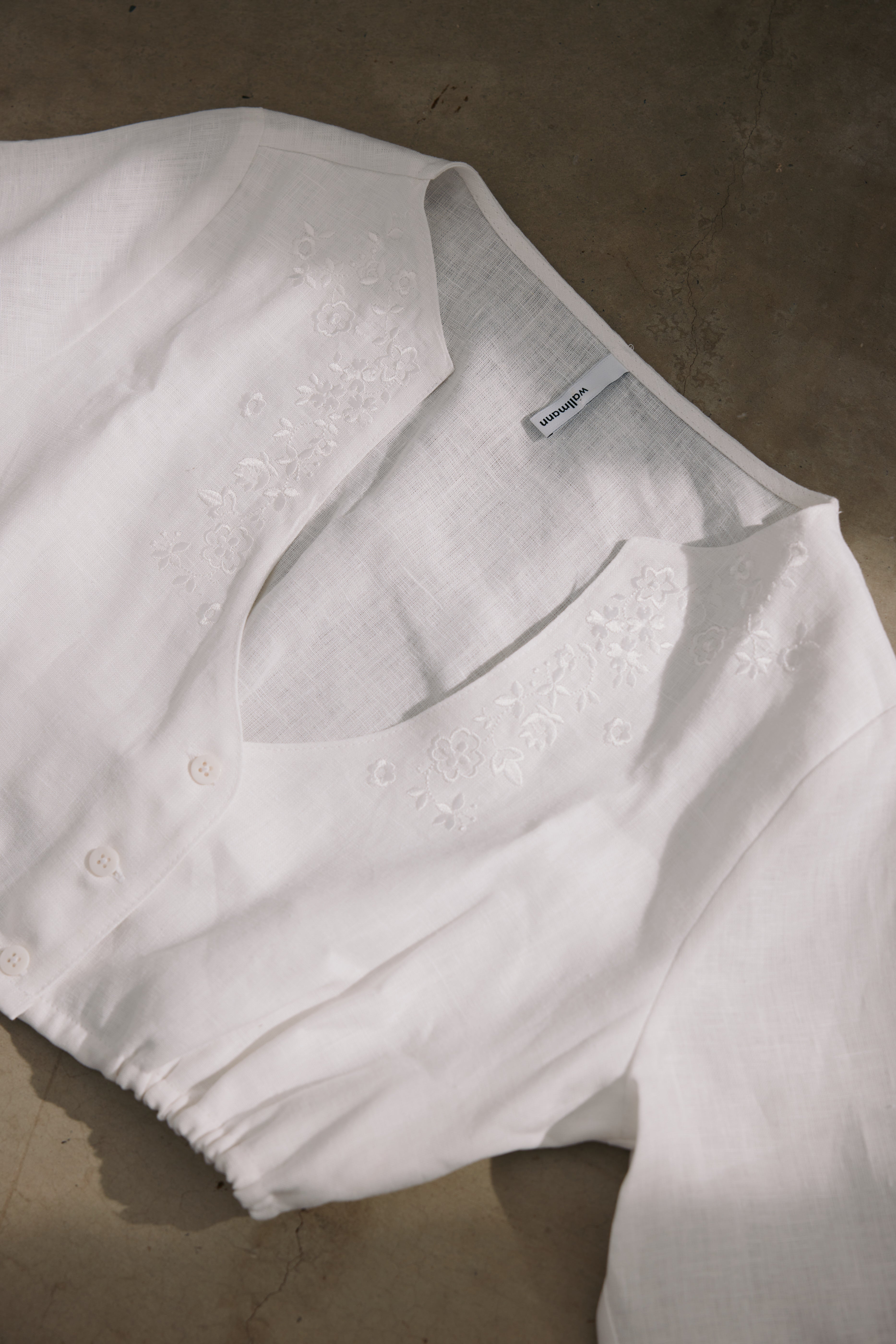 Dirndlbluse Tabea, weiß