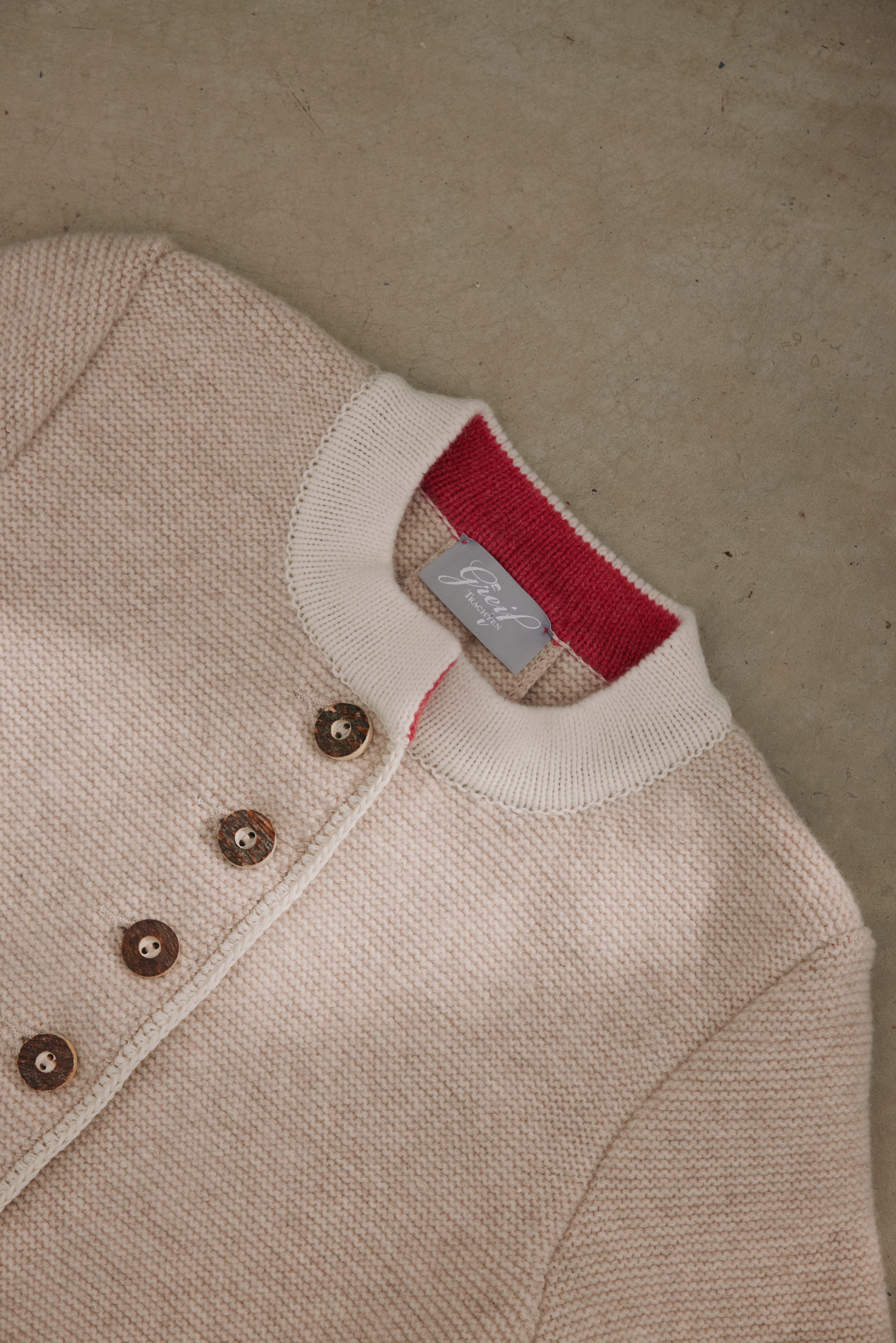 Strickjacke Otti, champagner