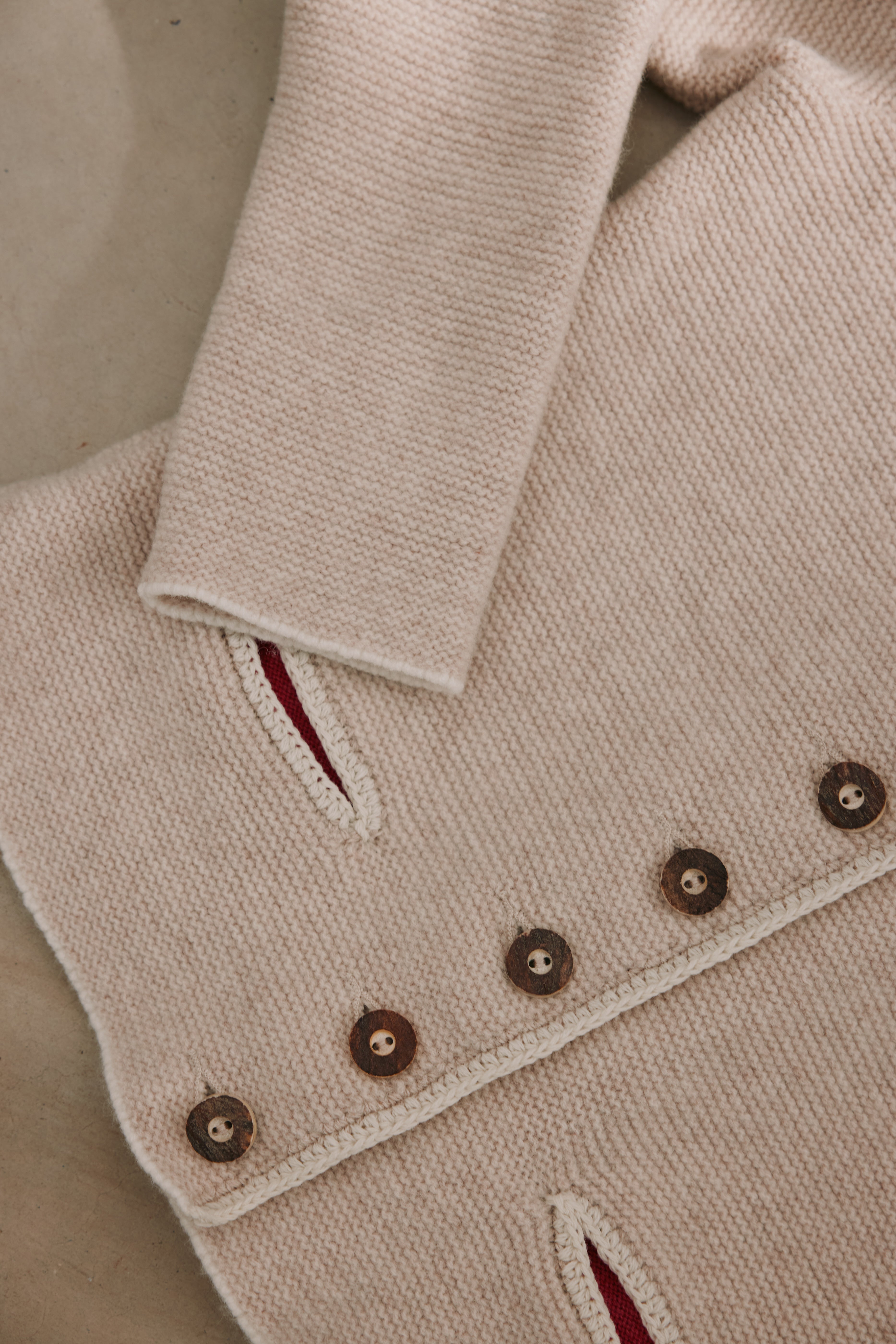 Strickjacke Otti, champagner