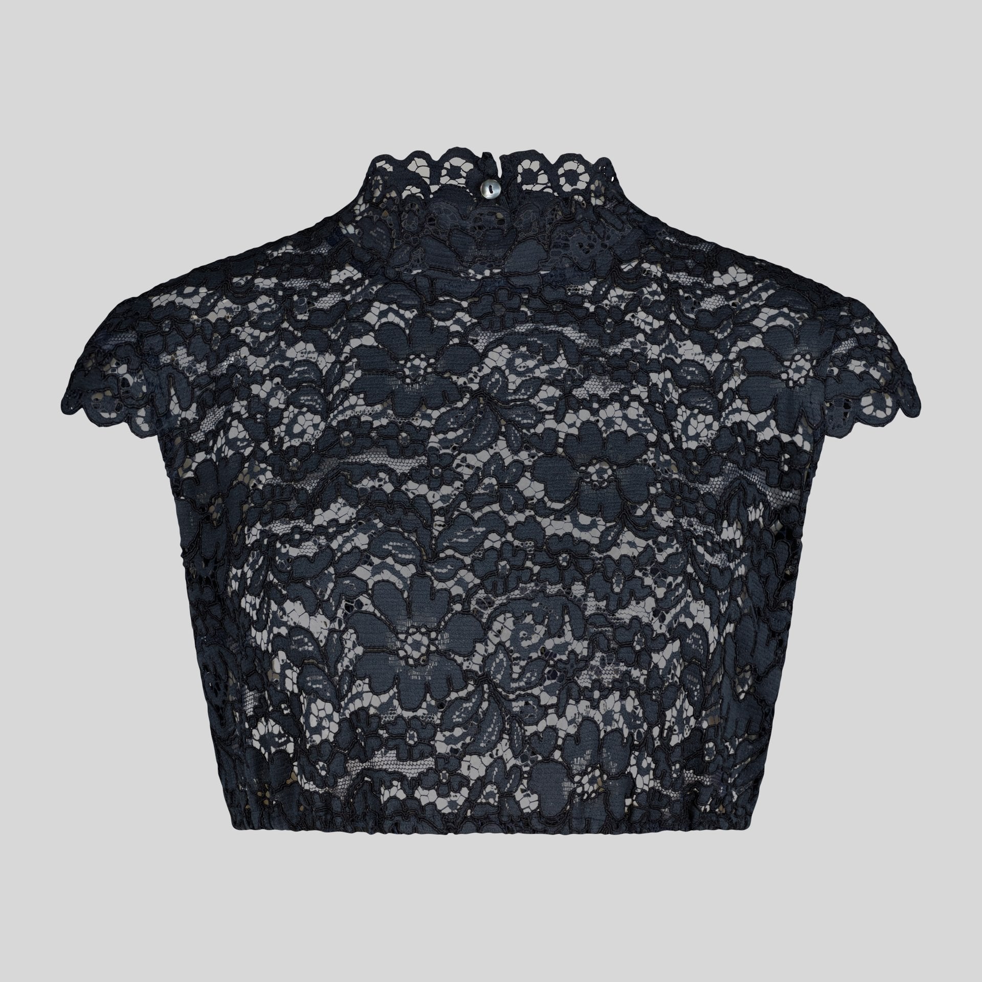 Dirndlbluse Tami, dunkelblau