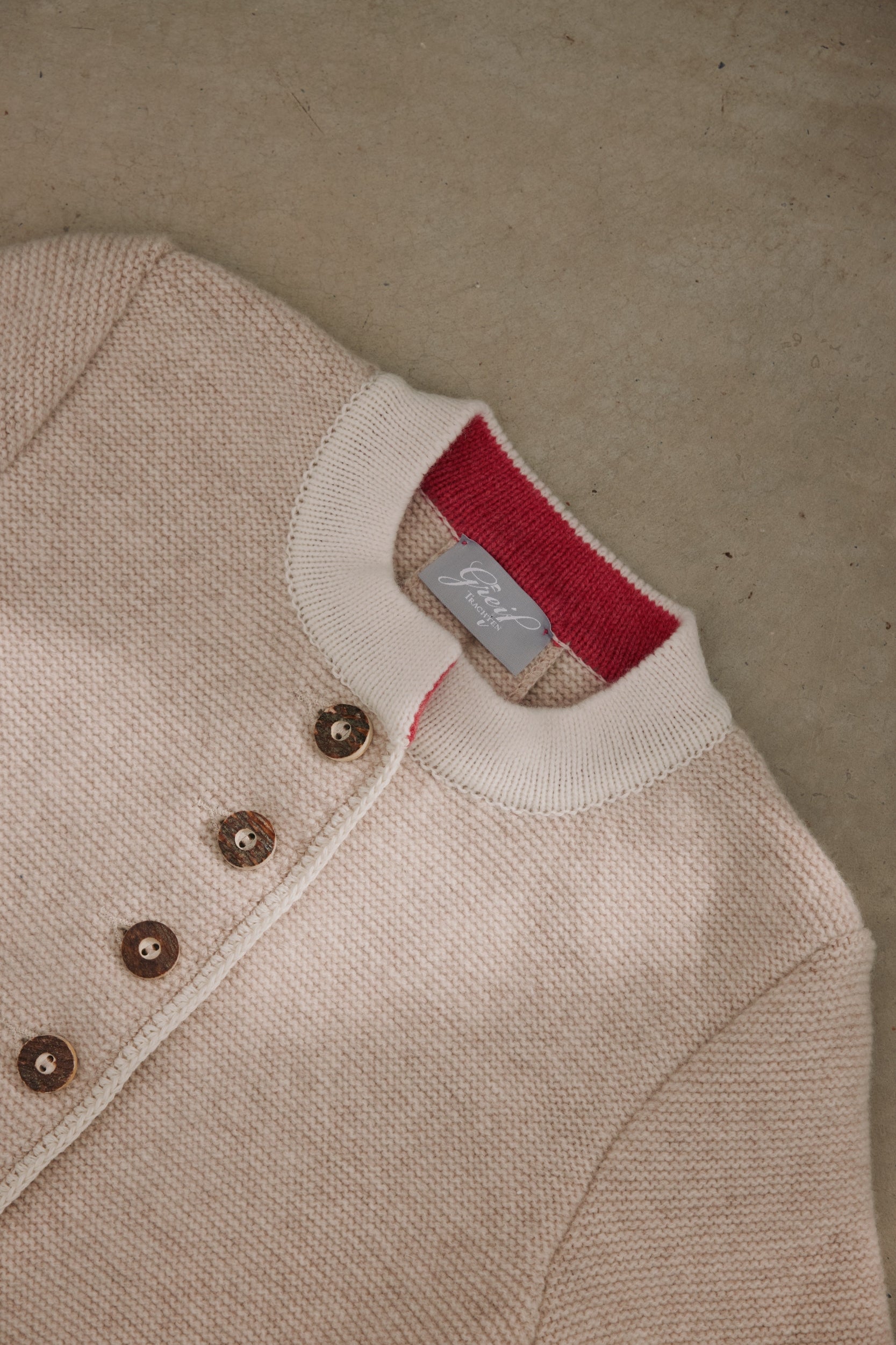 Strickjacke Otti champagner  Bild 3