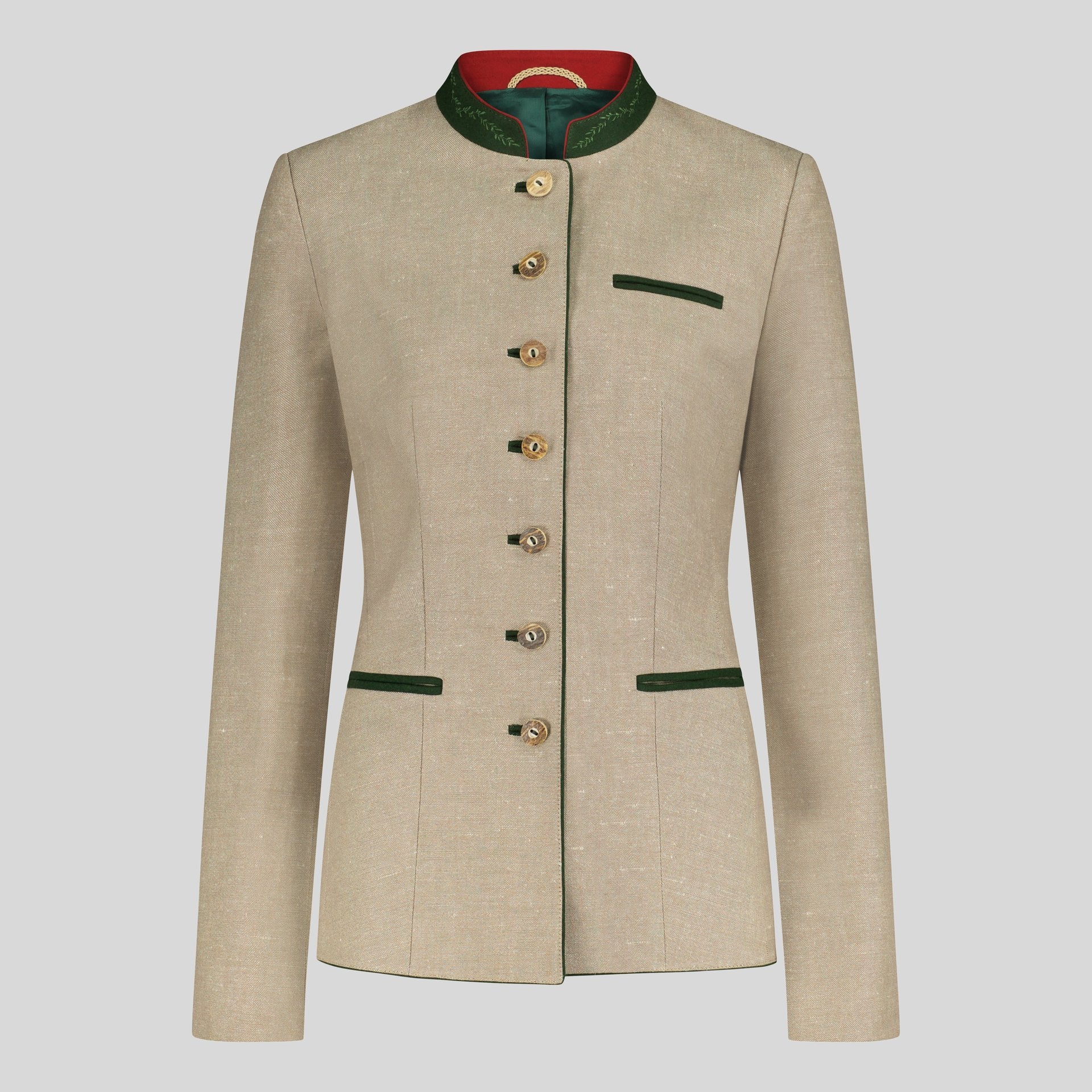 Schilfleinenjacke Luzia