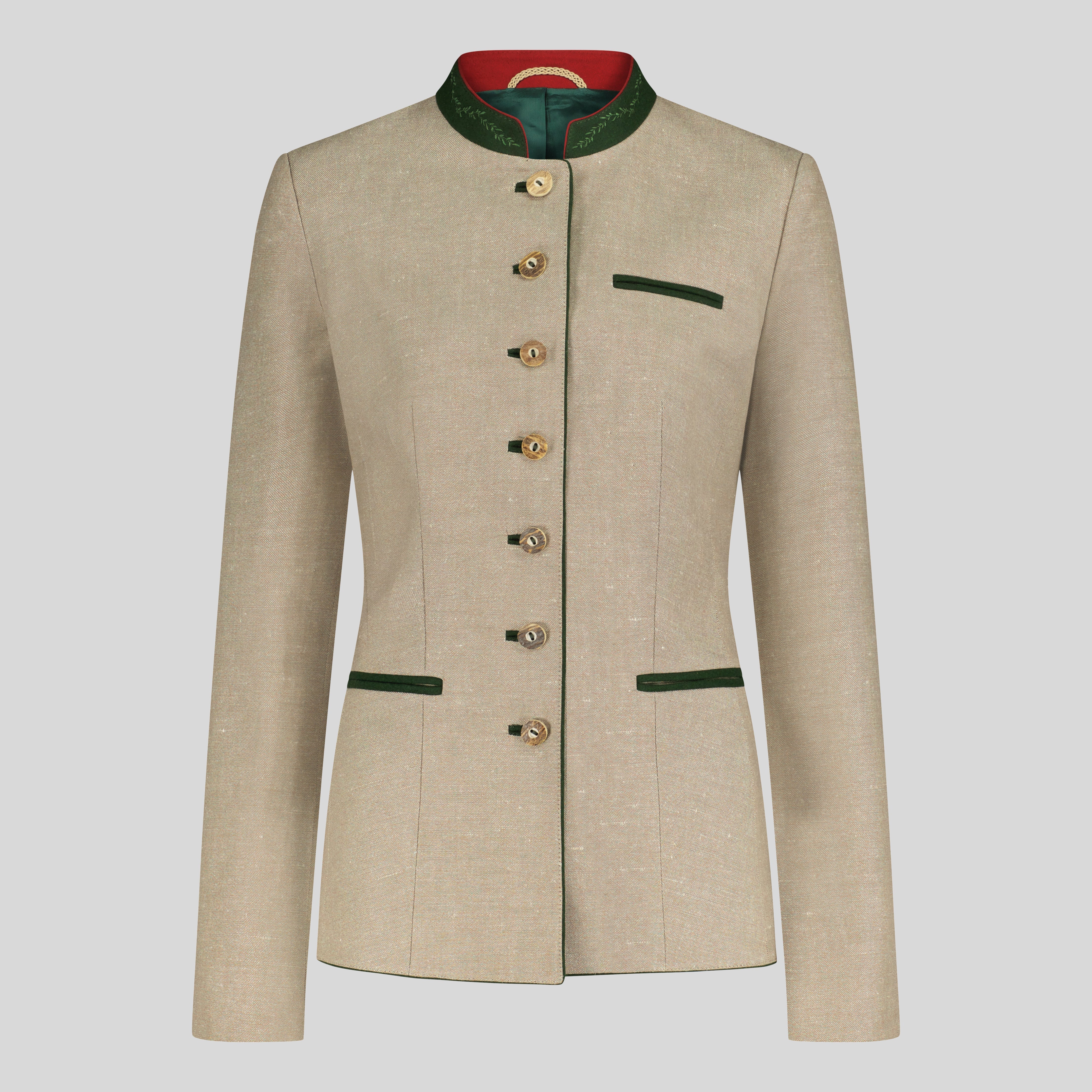 Schilfleinenjacke Luzia