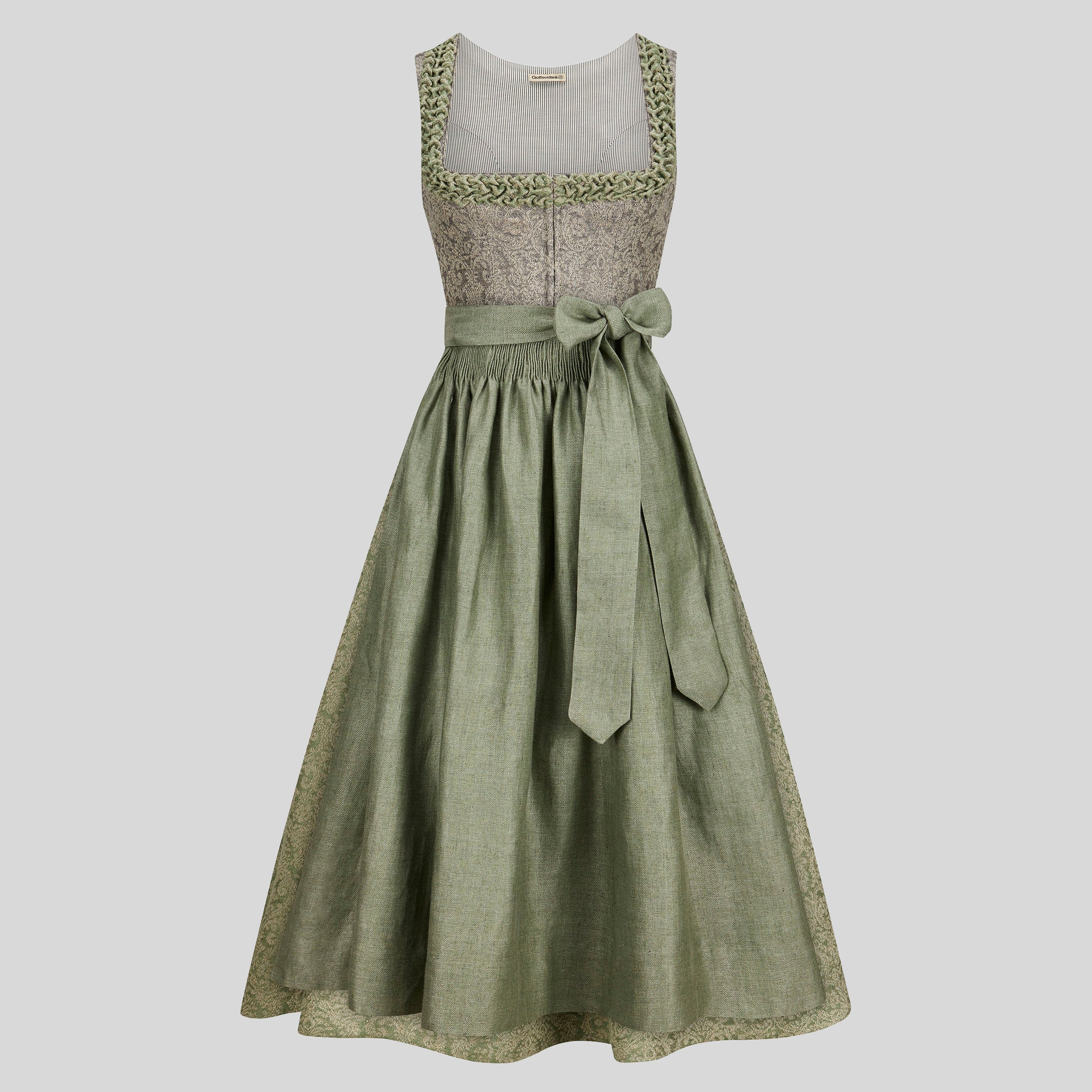 Dirndl Vreni dachs/heugrün  Bild 1