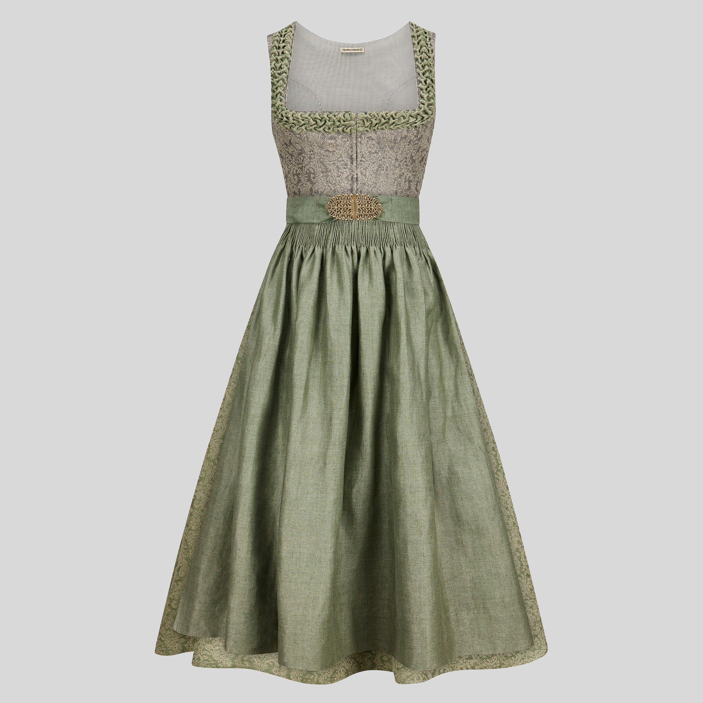 Dirndl Vreni dachs/heugrün  Bild 4