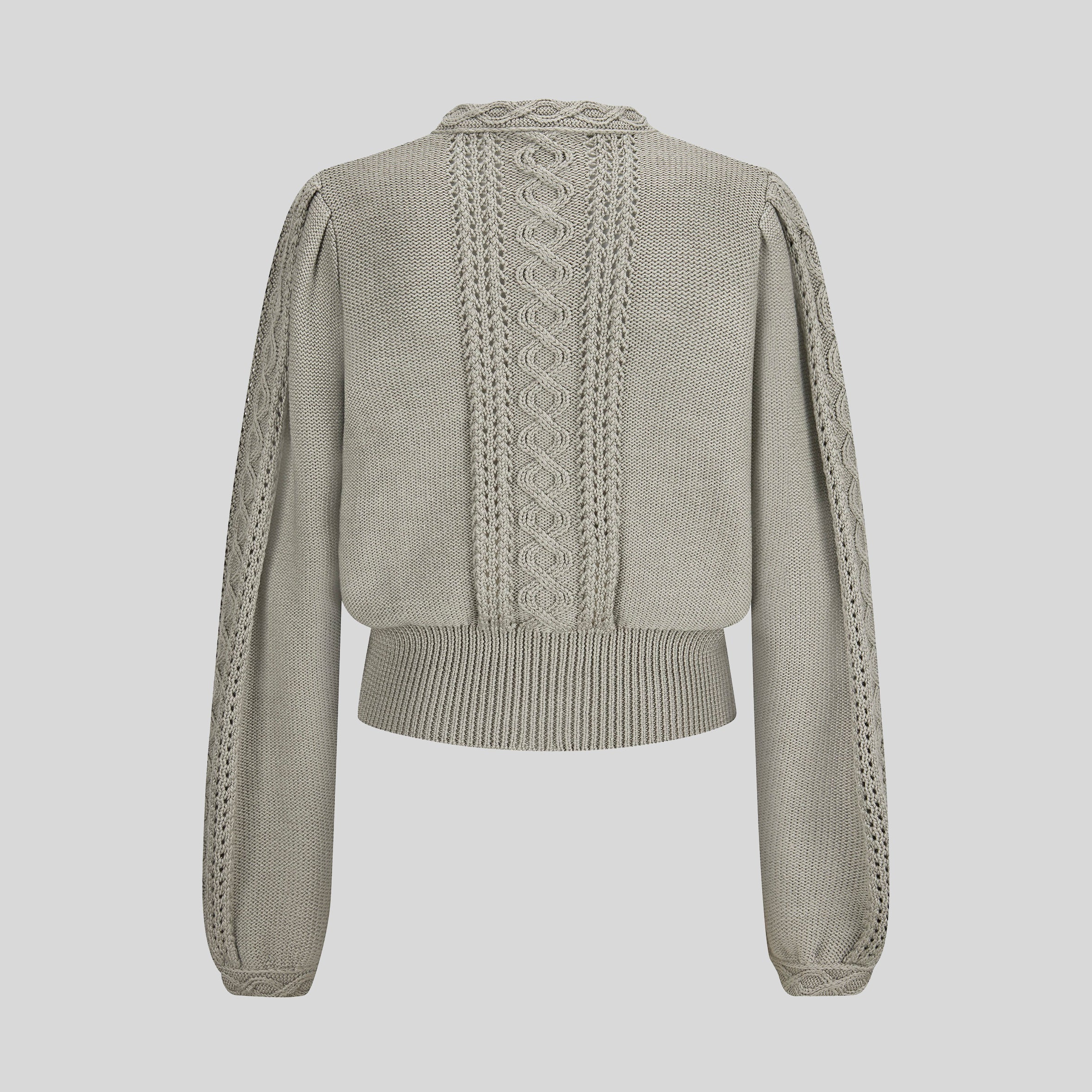Strickjacke Lea silberminze  Bild 2