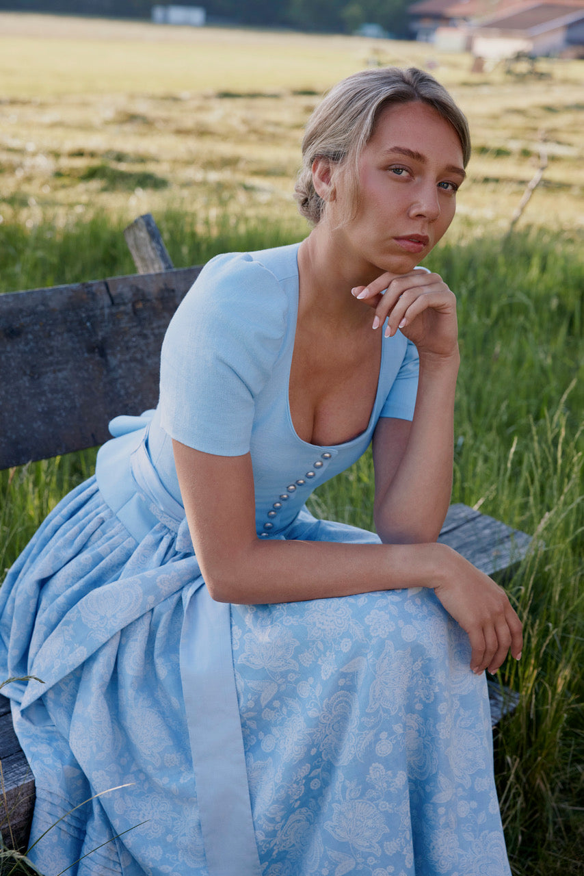 Mieder Miri hellblau  Bild 1