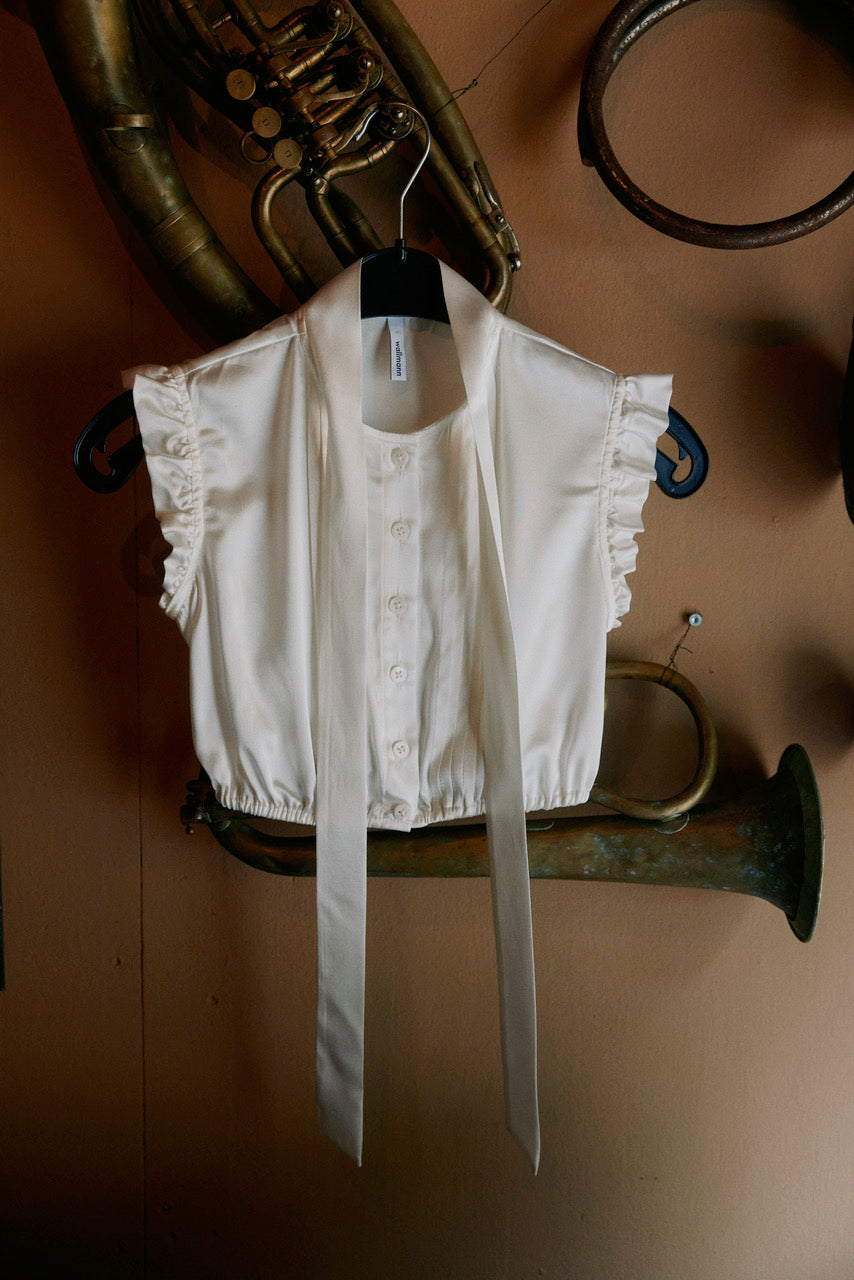 Dirndlbluse Tessa, weiß