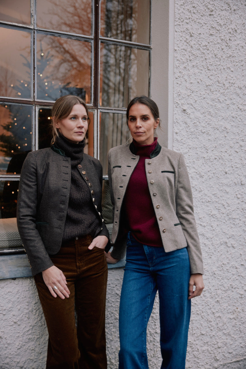 Lodenjacke Liliana, dunkelbraun