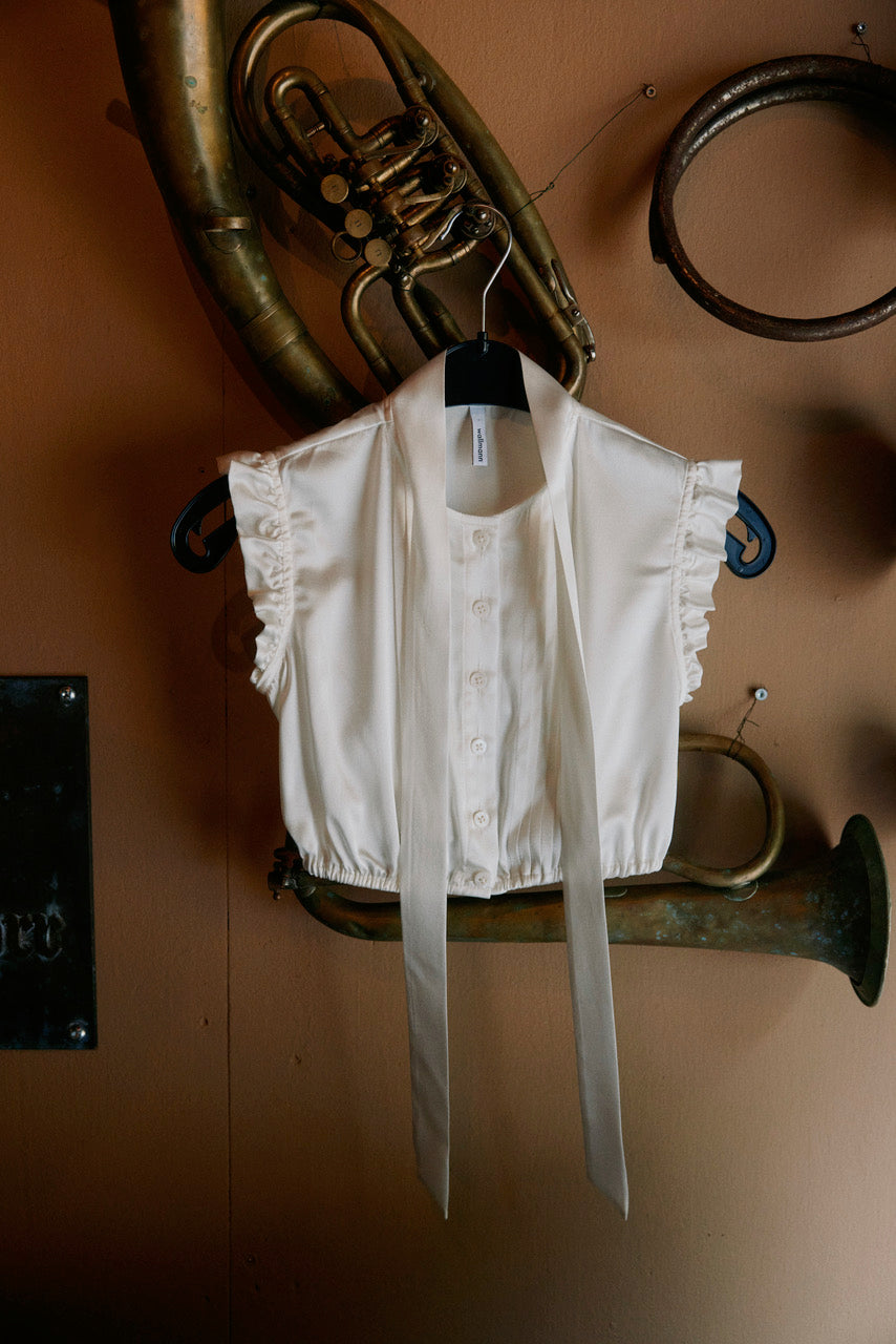 Dirndlbluse Tessa, weiß