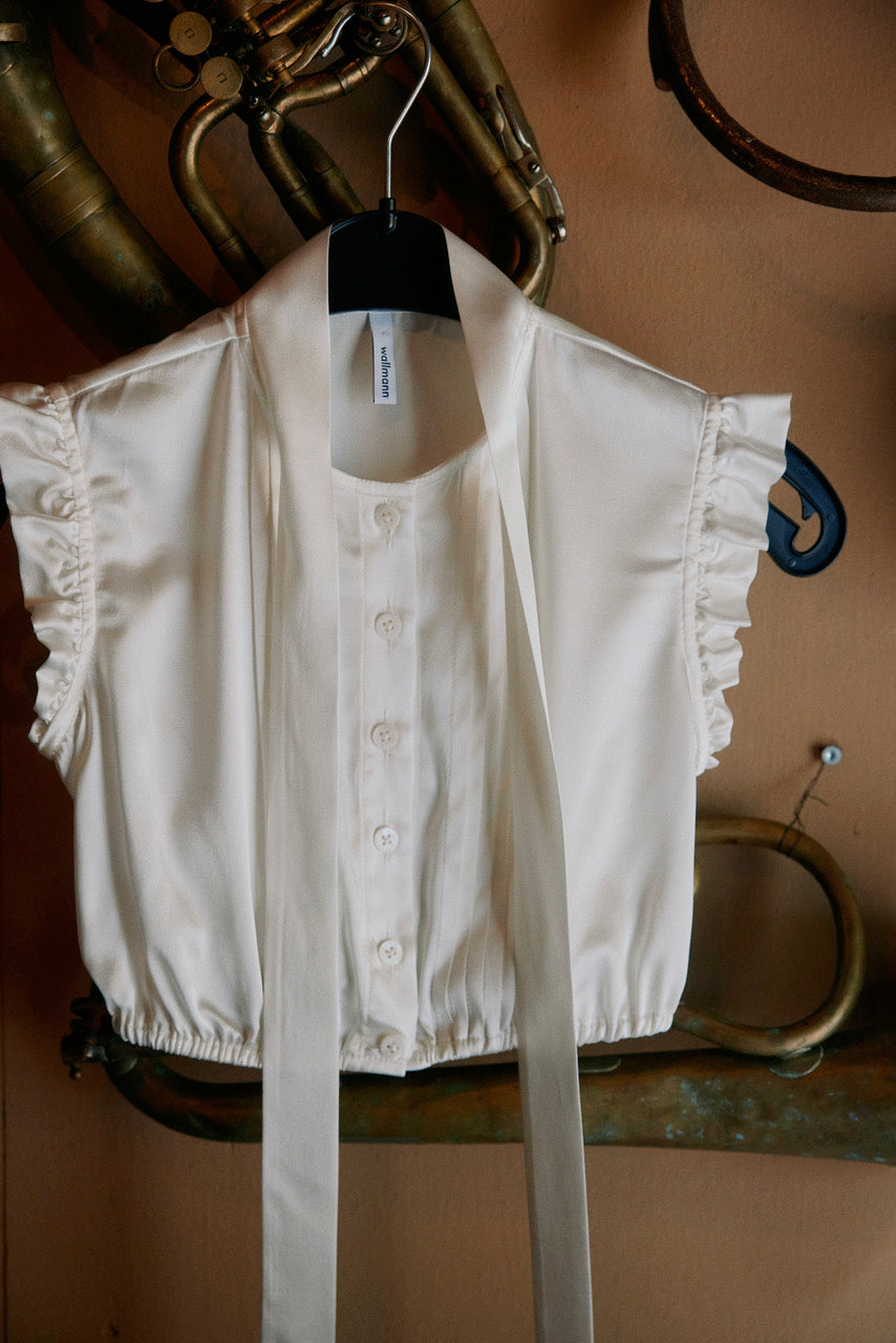 Dirndlbluse Tessa, weiß