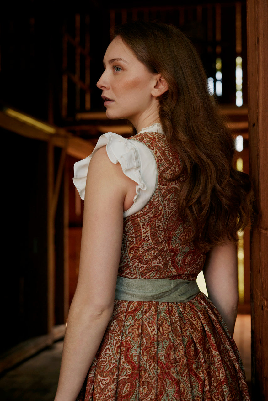 Cord-Dirndl Lilo bunt gemustert  Bild 2
