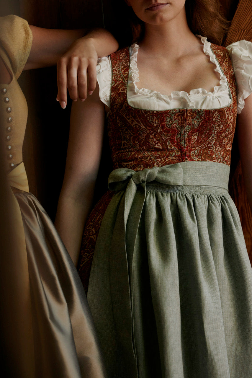 Cord-Dirndl Lilo bunt gemustert  Bild 4