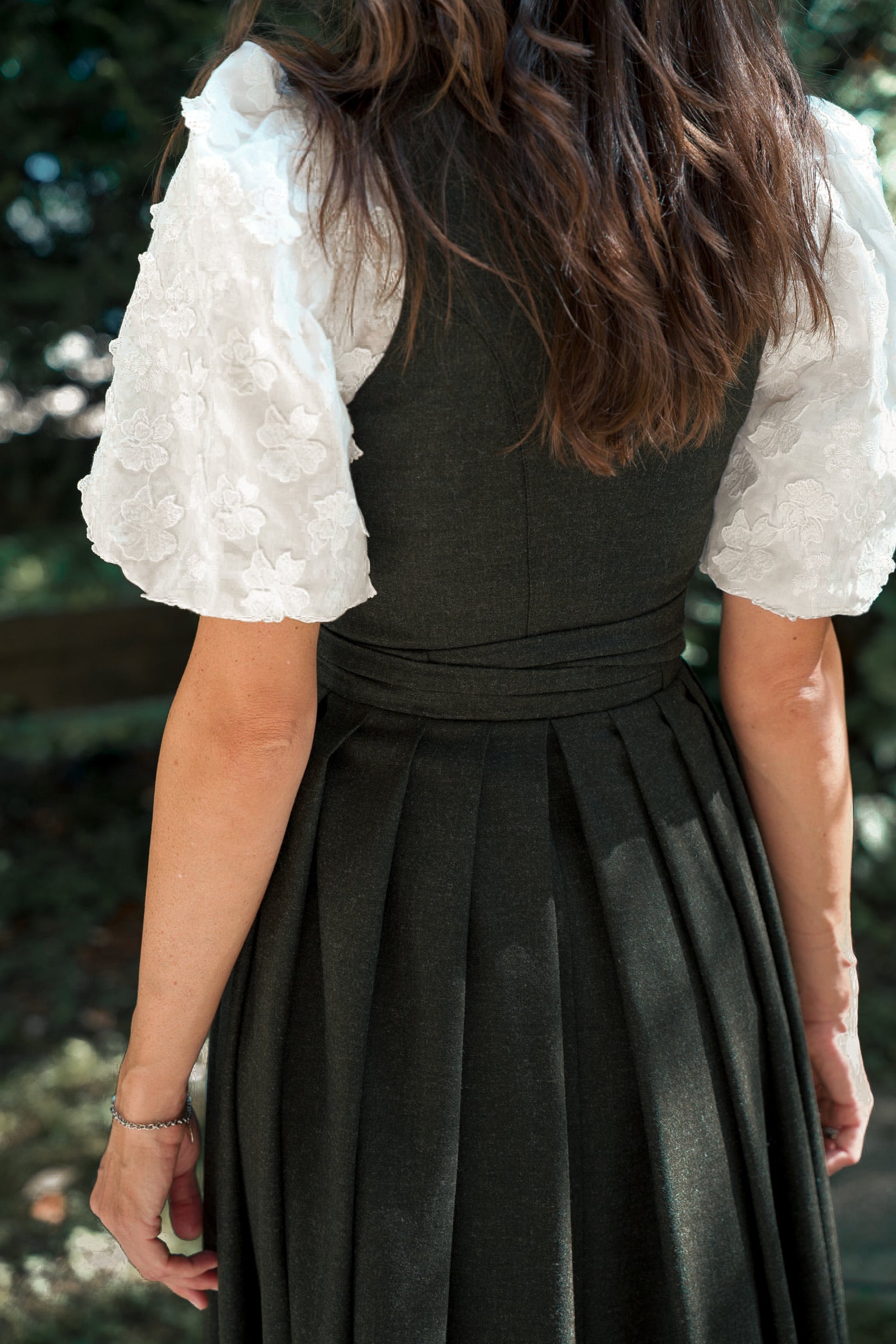 Dirndl Lydia lodengrün  Bild 4