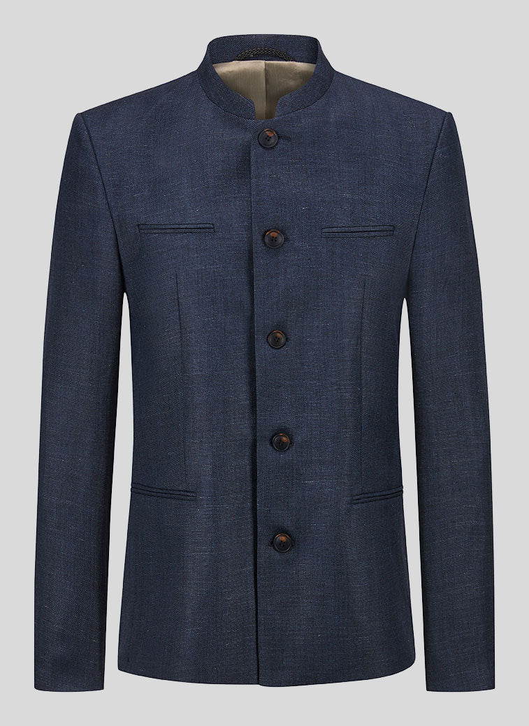 Janker Quirin mittelblau  Bild 1