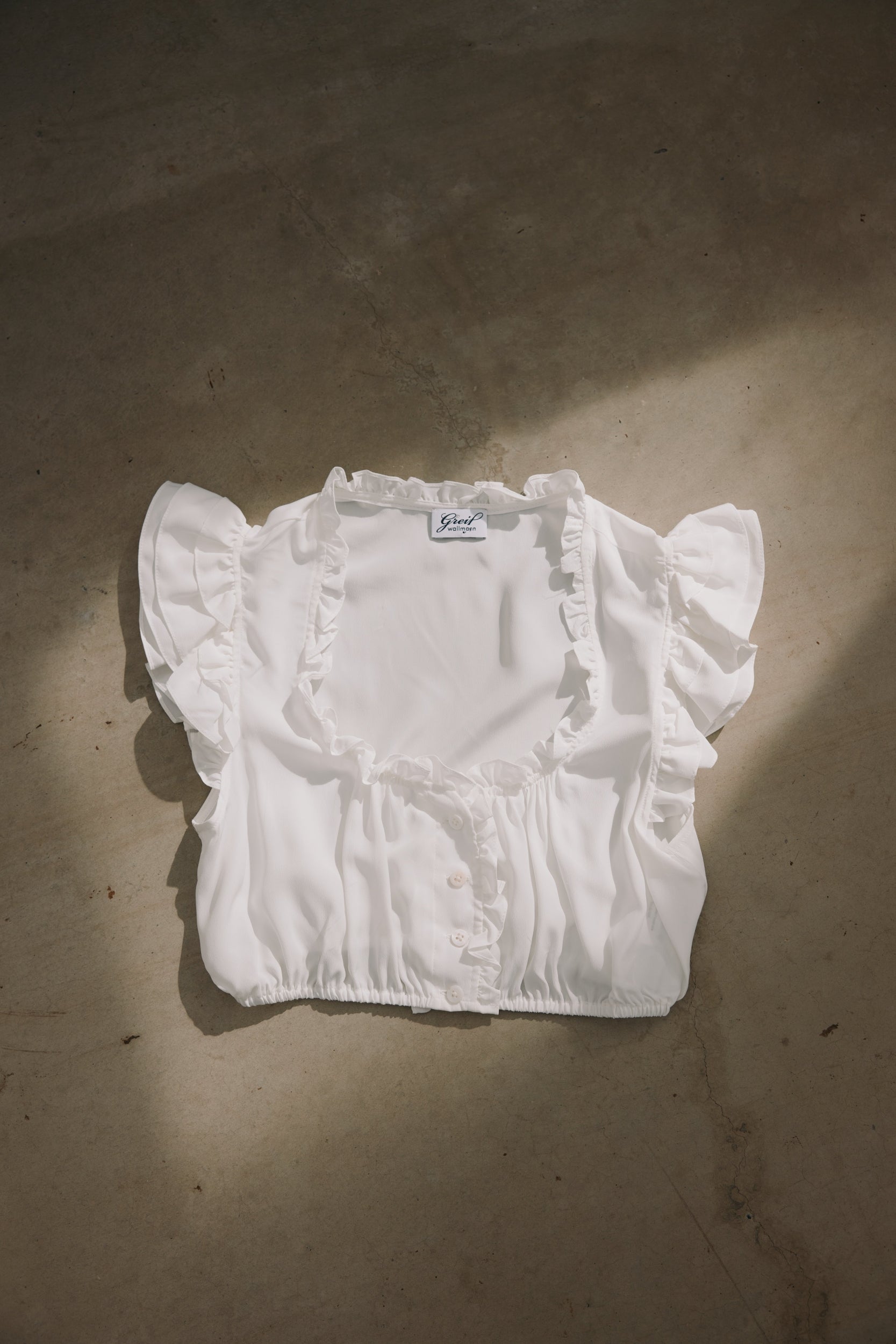 Dirndlbluse Tilda ecru  Bild 1
